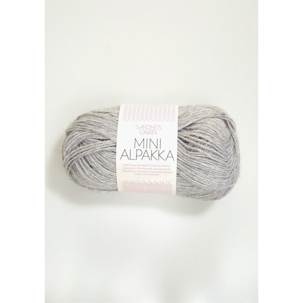 Mini alpakka, Lysgr� meleret